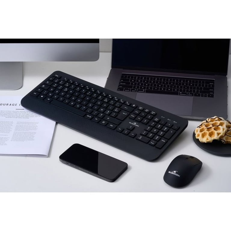 Ensemble Clavier/Souris Bluestork PACK-WL-OFF-R2/FR – Sans Fil, AZERTY, 3200 DPI - vue 6