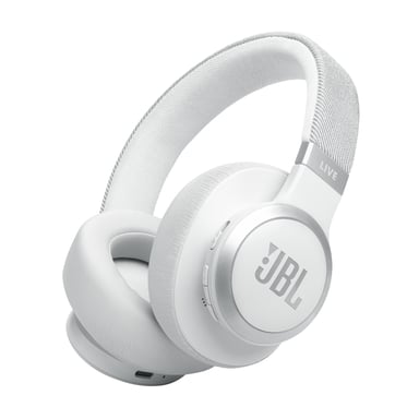 JBL Live 770NC Casque Sans fil Arceau Appels/Musique Bluetooth Blanc