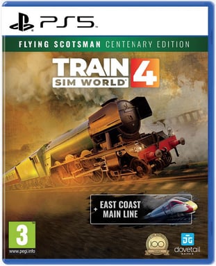 Dovetail Games Train Sim World 4: Flying Scotsman Classique Chinois simplifié, Allemand, Anglais, Espagnol, Français, Italien, Polonais, Russe PlayStation 5