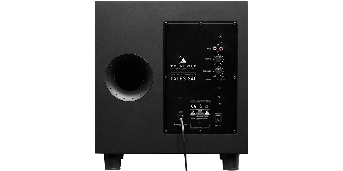 Caisson de basses Triangle Tales 340 - vue 3