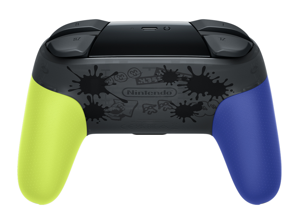 Nintendo Pro Controller Splatoon 3 Edition Bluetooth Manette de jeu AnalogiqueNumérique Nintendo Switch - vue 3