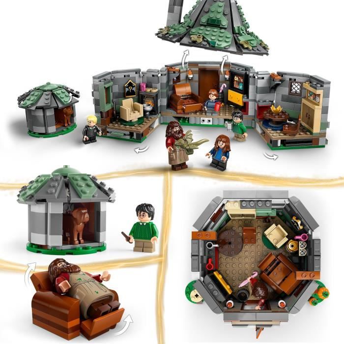 Lego Harry Potter La Cabane De Hagrid : Une Visite Inattendue 76428 Lego - vue 4