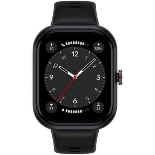 Honor Choice QCY Watch 4,95 cm (1.95 ) AMOLED Numérique 410 x 502 pixels Écran tactile Noir - Neuf