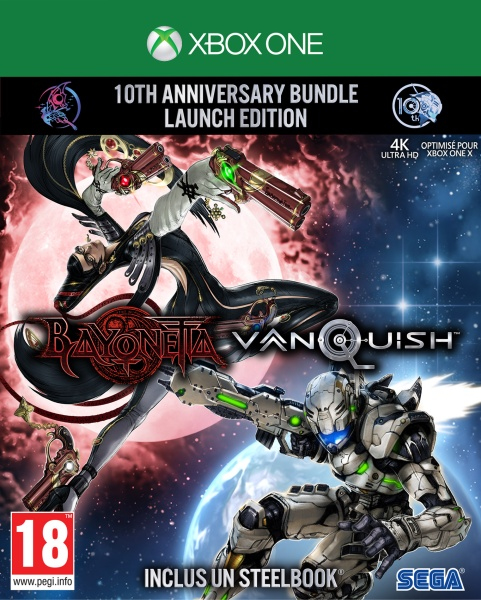 PLAION Bayonetta & Vanquish 10th Anniversary Bundle - Special Launch Edition - Neuf