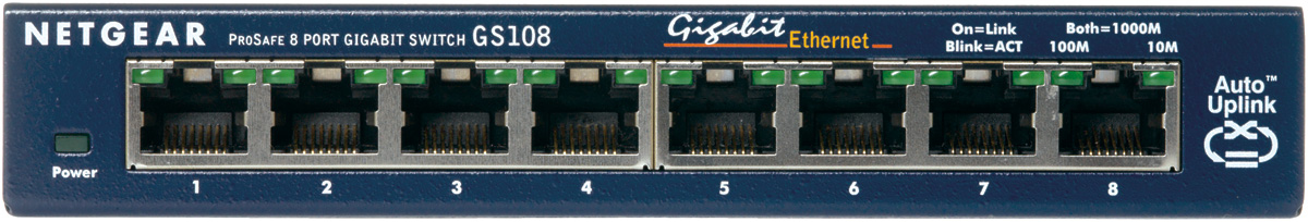 NETGEAR GS108GE commutateur réseau Non géré Gigabit Ethernet 101001000 - vue 8