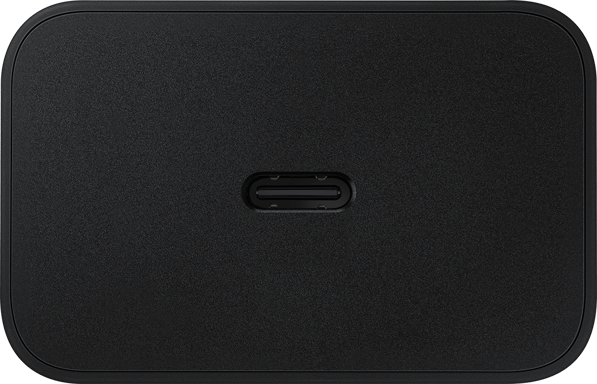 Caricabatterie domestico Samsung Power Delivery da 45 W + cavo USB C/USB C Nero