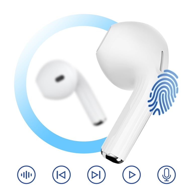 Écouteurs Sans Fil Blue Star – Bluetooth 5.4, Autonomie 5h, Étanchéité IPX4 - vue 3