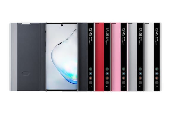 Custodia per Galaxy Note10 modello Clear View Cover