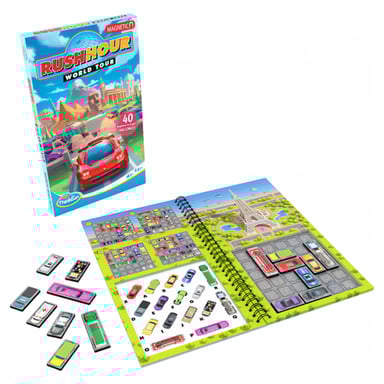 ThinkFun Rush Hour Puzzle magnetico - Gioco di logica educativo