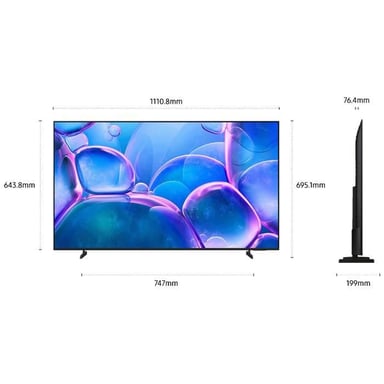 TU50U7005F - TV LED 50 (127 cm) - 4K UHD 3840x2160 - HDR10+ - Smart TV - Gaming Hub - 3xHDMI - WiFi