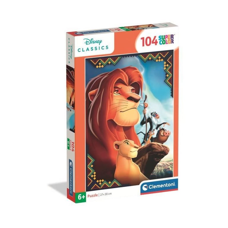 CLEMENTONI 104 pièces Le Roi Lion - vue 4
