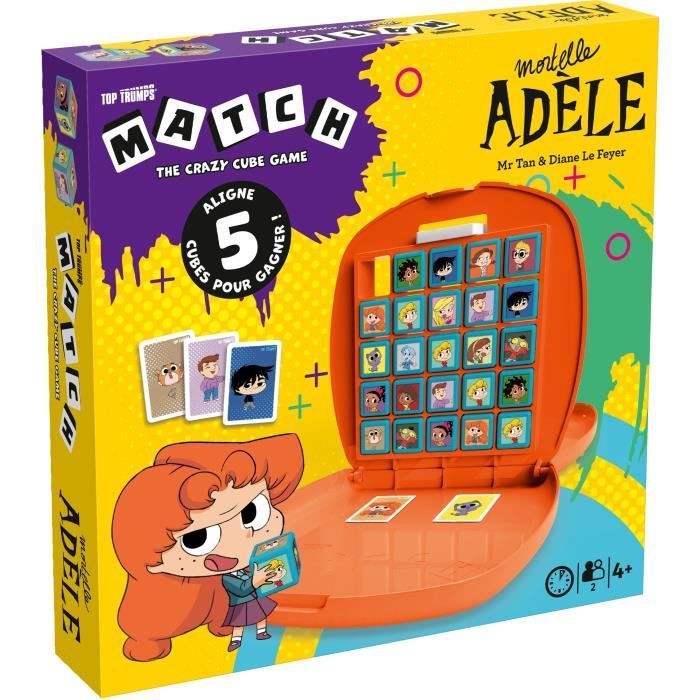 MATCH Mortelle Adèle Jeu de société WINNING MOVES - vue 9