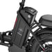 Bicicleta eléctrica plegable FAFREES F20 Max con batería LG de 48 V y 30 Ah y pantalla LCD - roja