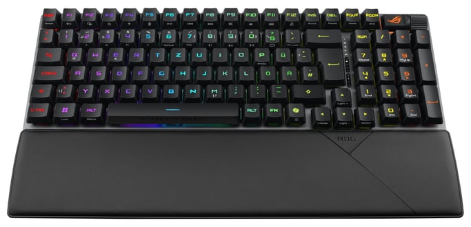 ASUS ROG Strix Scope II 96 RX Wireless clavier Gaming USB + RF Wireless + Bluetooth Noir