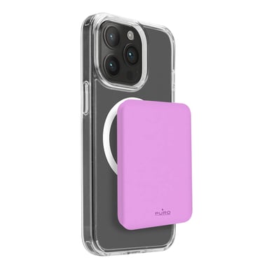 PURO PUFCBB40P2MAGPINK banque d'alimentation électrique Lithium Polymère (LiPo) 4200 mAh Recharge sans fil Rose - Neuf