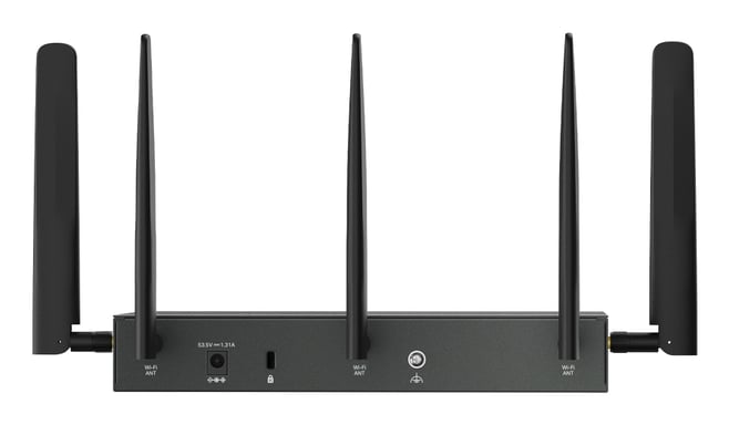 TP-Link ER706WP-4G routeur sans fil Gigabit Ethernet Bi-bande (2,4 GHz / 5 GHz) Noir