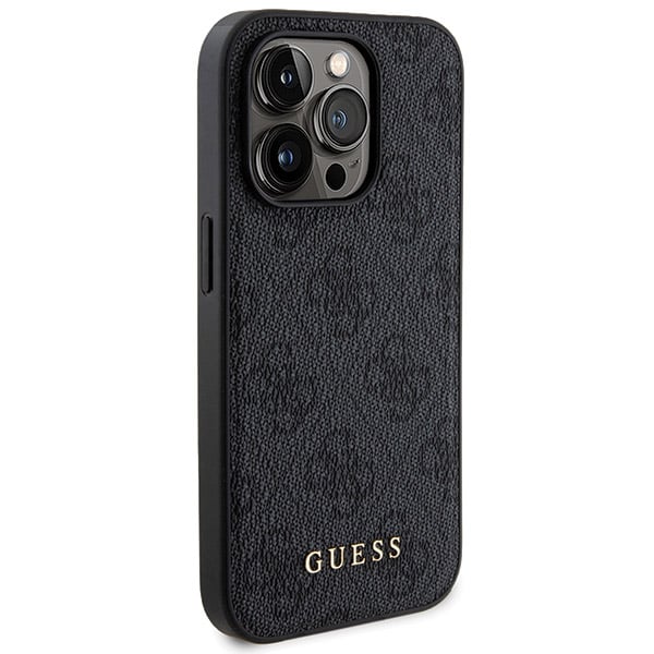 Guess Bundle Pack MagSafe 4G Metal Gold Logo Ensemble coque + Power Bank 5000mAh MagSafe iPhone 14 Pro - vue 5