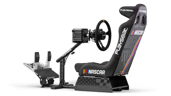 Playseat Evolution PRO NASCAR Sedile da gioco universale Sedile imbottito Nero