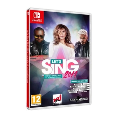Let s Sing 2019 Juego para Switch de éxitos franceses e internacionales