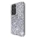 Custodia per Samsung Galaxy S24+ Design con paillettes disco iridescenti