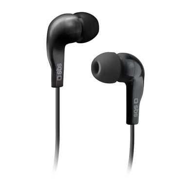 SBS TEINEARKL auricolare/cuffia cablata Chiamate/Musica Nero