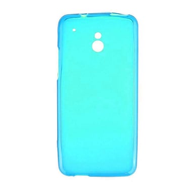 Coque silicone unie compatible Givré Bleu ciel HTC One Mini