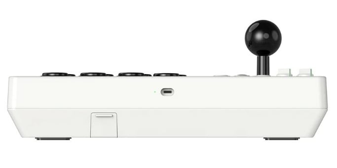 8Bitdo Arcade Stick Noir, Blanc RF/USB Joystick Analogique/Numérique PC, Xbox One, Xbox One S, Xbox One X, Xbox Series S, Xbox Series X