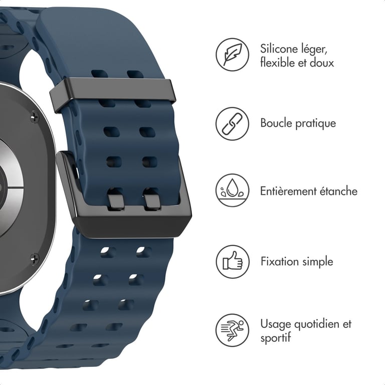 Bracelet Samsung Galaxy Watch 8 44mm - vue 3