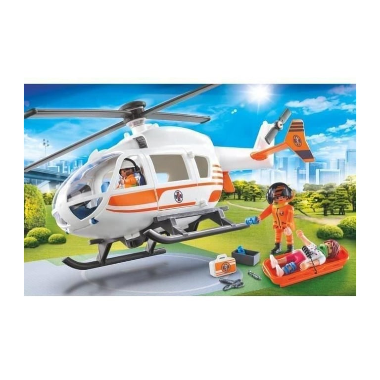 PLAYMOBIL 70048 - Helicoptere de secours - Neuf