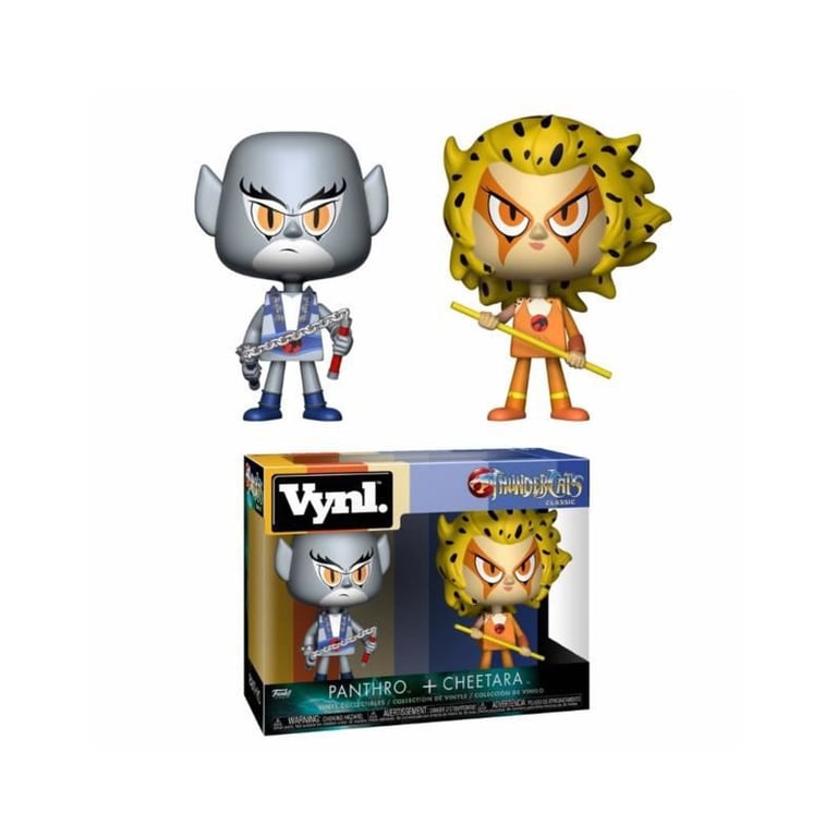 Funko Figurine Thundercats 2 Pack Panthro &amp Cheetara Vynl 10cm Neuf