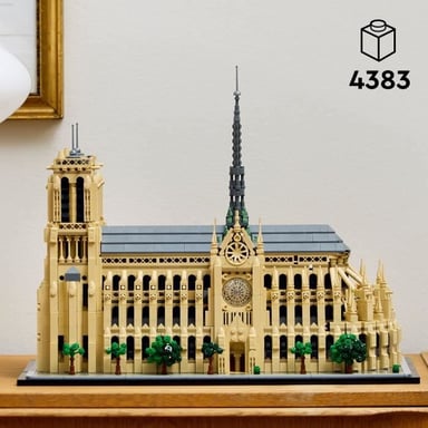 Modello di architettura LEGO® 21061 - Notre-Dame de Paris