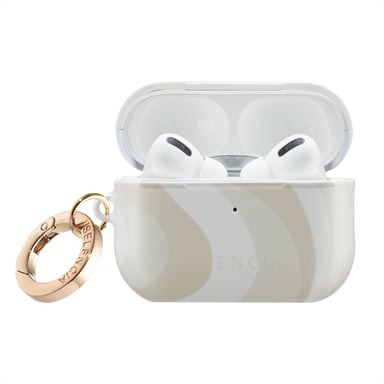 Selencia Coque Vivid pour Apple AirPods Pro 2 - Desert Waves Beige