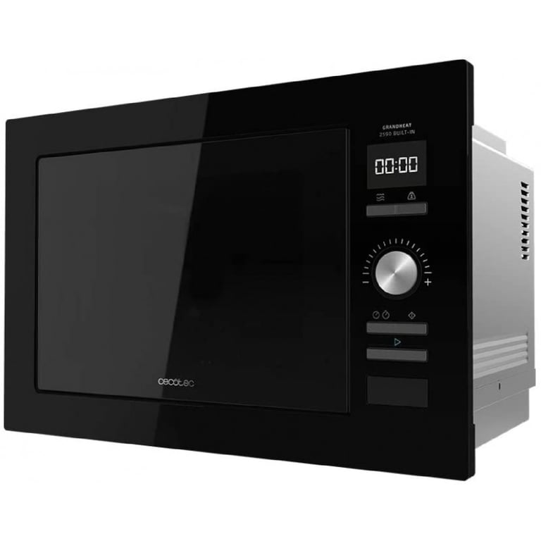 CECOTEC 01393 - Micro-ondes encastrable GrandHeat 2590 Built-In Black - Neuf