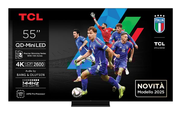 TCL 55C7K TV 139,7 cm (55'') 4K Ultra HD Smart TV Wifi Métallique 2600 cd/m²