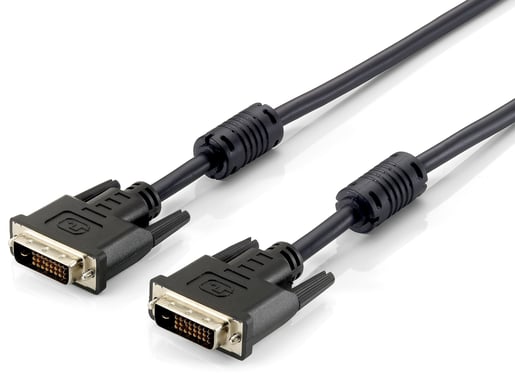 Equip 118932 cable DVI 1,8 m DVI-D Negro