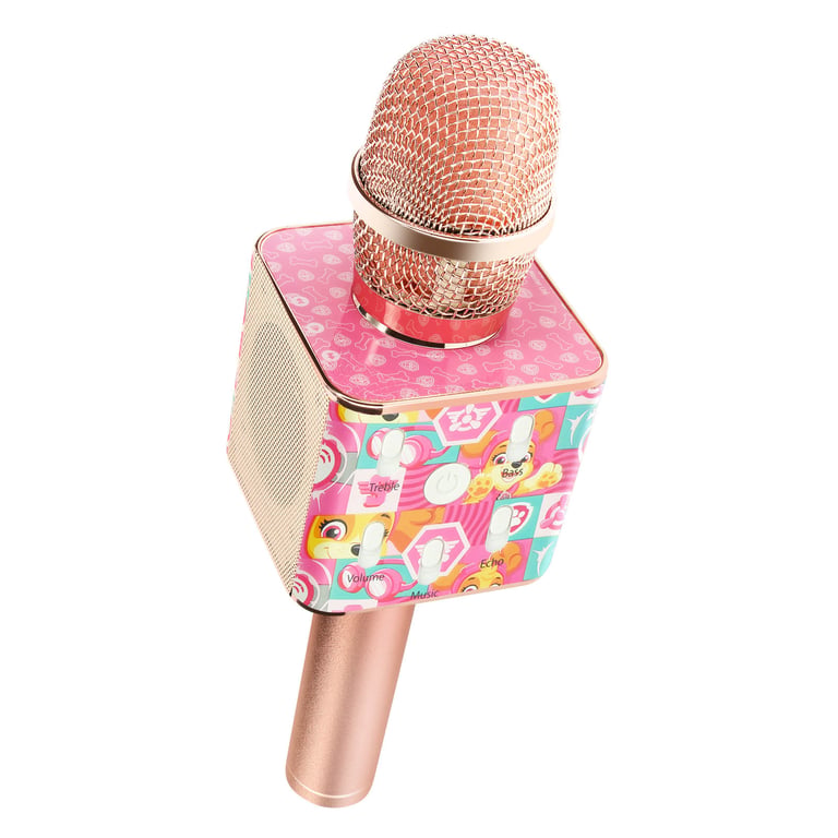 Forever Micro Karaoke sans fil Bluetooth Enfant Motif Pat Patrouille Stella