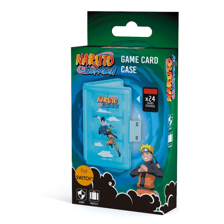 Boîte de rangement Konix Naruto pour 24 jeux Nintendo Switch - vue 2