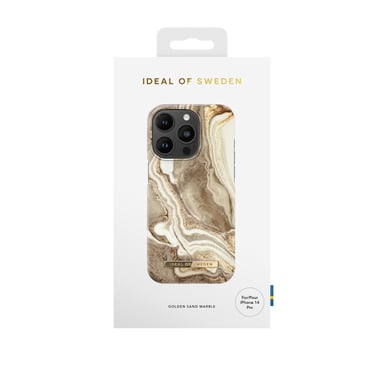 Cover per iPhone 14 Pro Golden Sand Marble