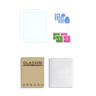 Protecteur d'écran en verre trempé Crystal Clear pour iPad (paquet de 2)   iPad Air/Air2 5/6 9,7 pouces