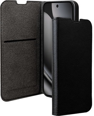 BigBen Connected Funda Cartera Google Pixel 10 Pro XL Efecto Saffiano Negro