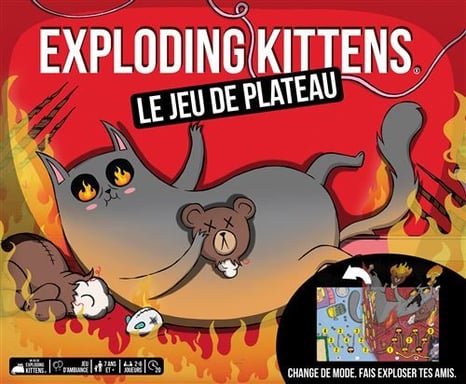 Asmodee Exploding Kittens El juego de mesa