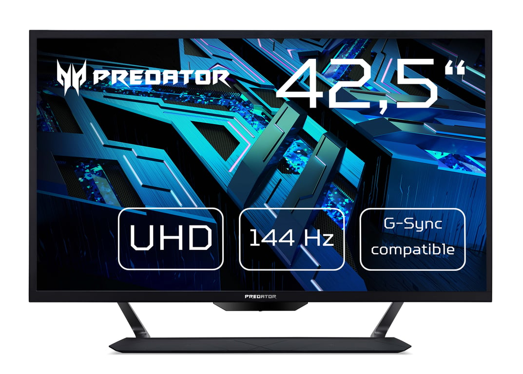 Ecran PC Gamer - ACER Predator CG437KP - 43 UHD - Dalle VA - 1 ms - 144Hz -  3 x HDMI 2.0 / 2 x DisplayPort