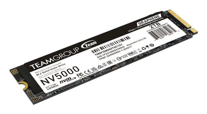 Team Group NV5000 2 To M.2 PCI Express 4.0 NVMe 3D NAND