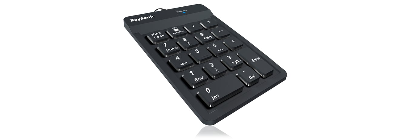 KeySonic ACK 118BK clavier numérique Universel USB Neuf - vue 3