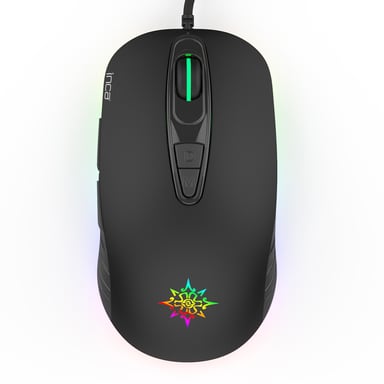 Inca IMG-348 ratón Juego mano derecha USB tipo A Óptico 3200 DPI