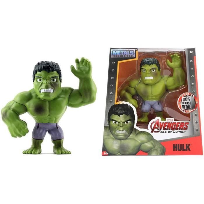 Figurine Hulk en métal 15cm Marvel Collectionnez d'autres héros Pour enfants à partir de - vue 2