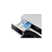 Lave-linge séchant Haier HWD120BP14357UFR 12kg/8kg 1400 tr/min Inverter Wi?Fi/Bluetooth Blanc porte noir fumé