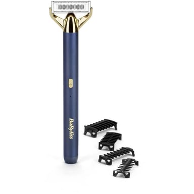 Tondeuse a barbe et rasoir - BABYLISS - X-Blade Super-X Metal - Sans fil - Autonomie 45 min - 4 sabo