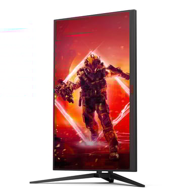 AOC AGON 5 AG275QZN/EU écran plat de PC 68,6 cm (27'') 2560 x 1440 pixels Quad HD Noir, Rouge