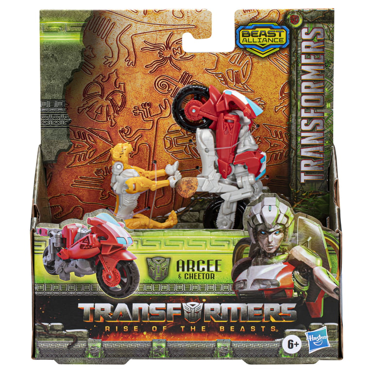 Hasbro Transformers: Rise Of The Beasts Pack De 2 Figurines Beast Alliance Beast Weaponizers Arcee Et Cheetor - vue 2